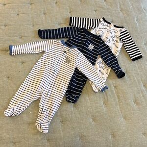 Set of 3 NB onsies